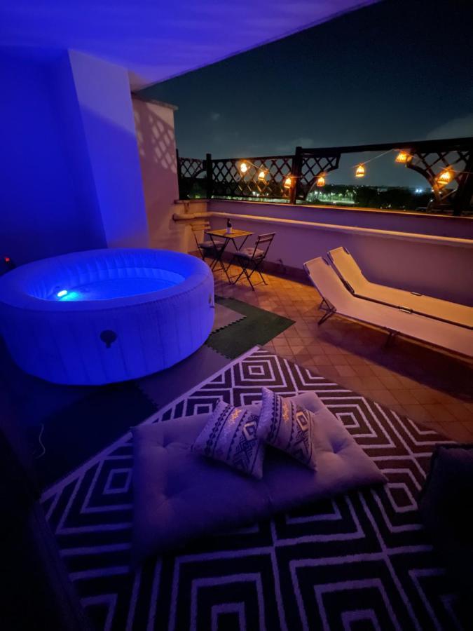 Vita Lenta Terrazza Roma Garbatella Bagian luar foto